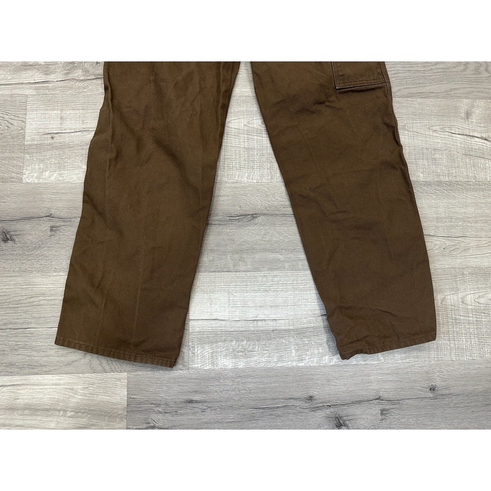 Dickies Carpenter Jeans Relaxed Fit 32x30 Straight Brown Utility NWOT - Picture 11 of 11